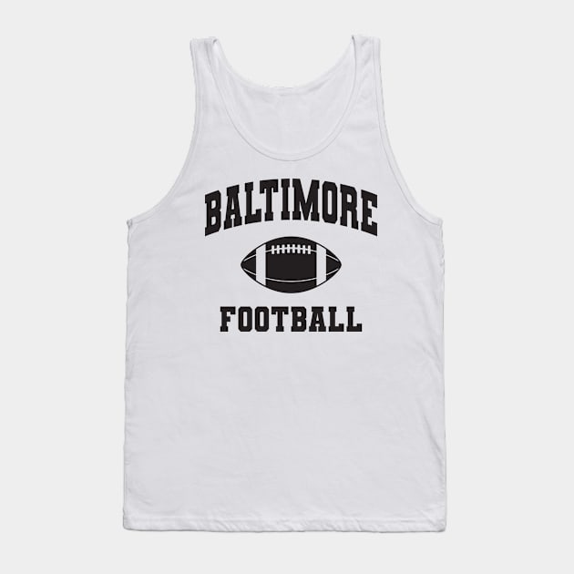 Baltimore football Tank Top by Tamie